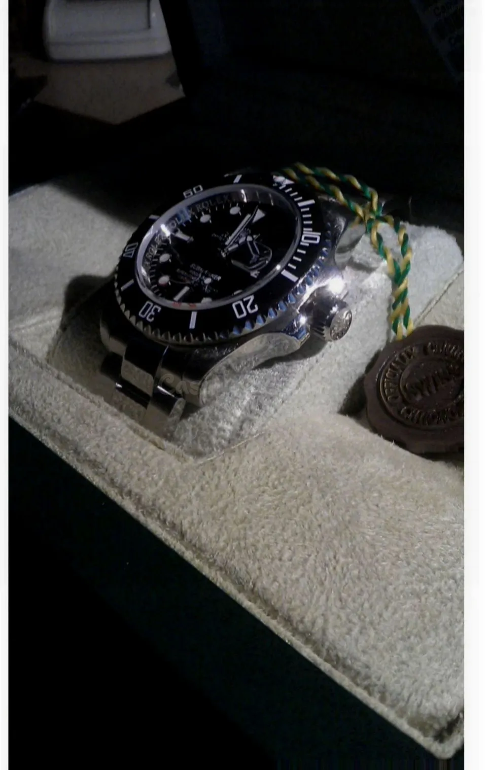 Rolex Submariner clásico en negro edición exclusiva diver