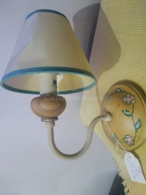Lampara de Pared-Madera