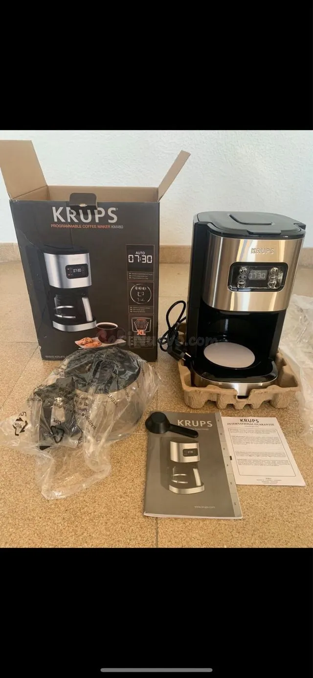 Cafetera Krups Excellence nueva – pantalla digital, 4 tazas  - foto 3