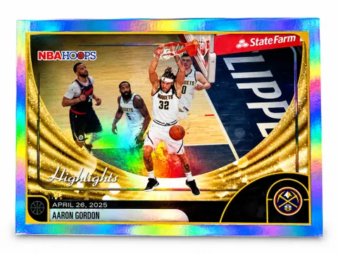 Carta NBA Aaron Gordon Hoops Highlights Holográfica