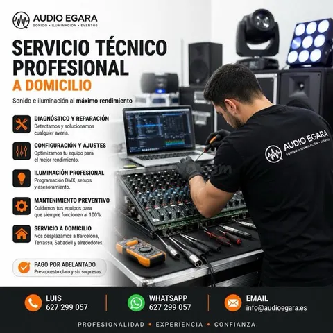 Técnico de Sonido Profesional