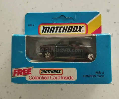 MB 4 LONDON TAXI MATCHBOX, PRECINTADO