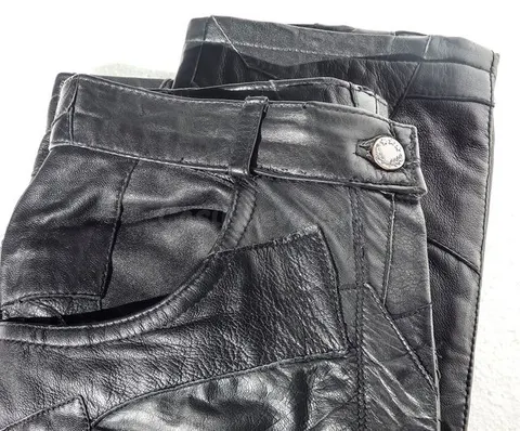 Pantalones de piel artesanales unisex - Diseño único Zaragoza