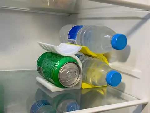 Organizador de Latas/Botellas para Refrigerador - ¡Maximiza tu Espacio!