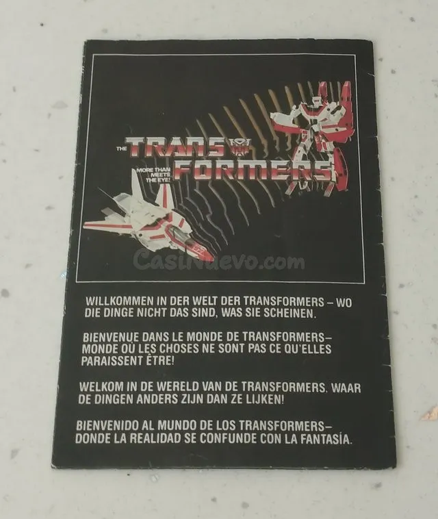Catálogo Transformers GI Hasbro Años 80 - foto 2