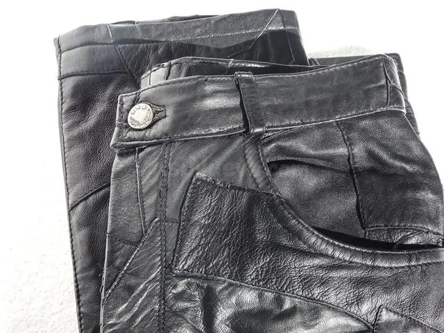 Pantalones de piel ajustados artesanales Zaragoza - foto 3