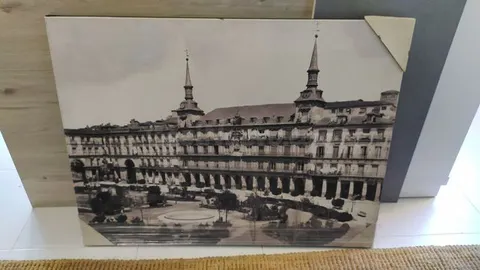 Cuadro Madrid Plaza Mayor (exposición)
