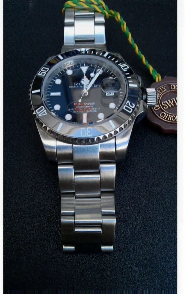 Rolex Submariner clásico en negro edición exclusiva diver - foto 5