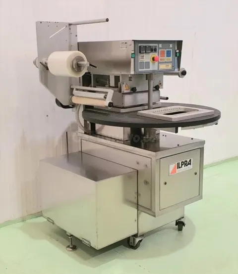 Termoselladora industrial rotativa para envasado al vacío y atmósfera modificada
