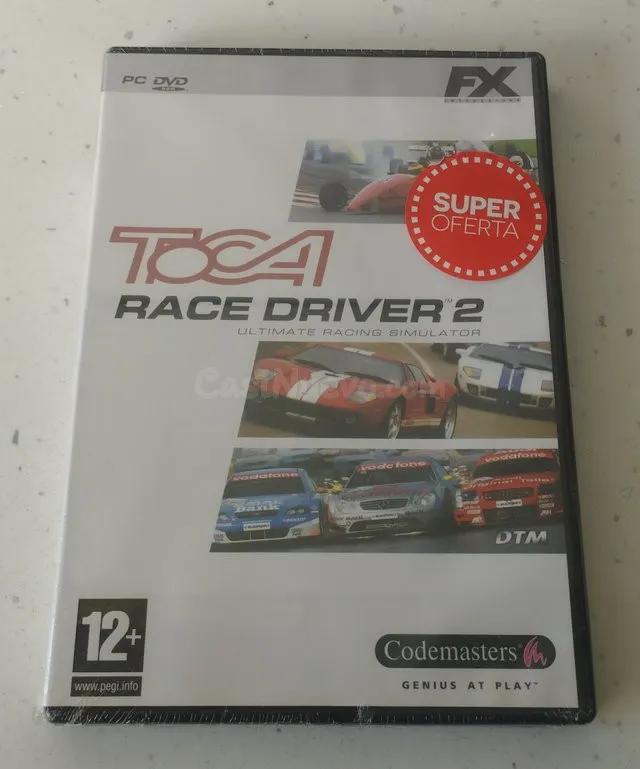TOCA RACE DRIVER 2 PC, PRECINTADO