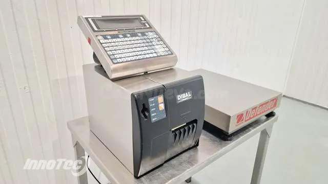 Etiquetadora sobremesa Dibal LP 3400 - Peso variable hasta 3 - foto 2