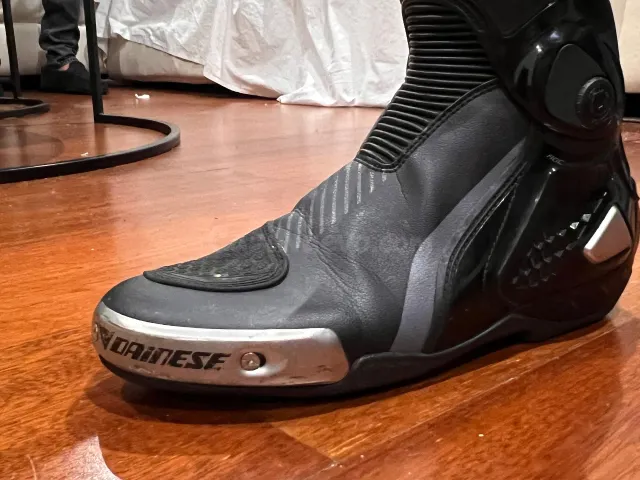 Traje de cuero para moto Dainese, dos piezas talla. 52