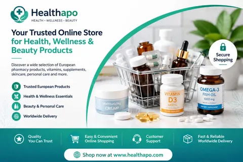 Healthapo – Tienda online de confianza para productos de salud, bienestar y belleza