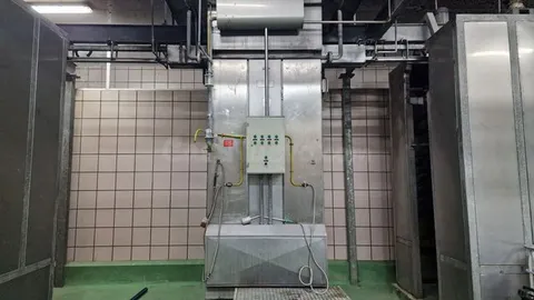 Equipo profesional para flameado de canales porcinas