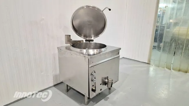 Marmita profesional 200L acero inoxidable para cocina indust