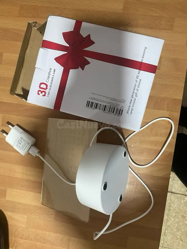 Lámpara 3D con calendario integrado – Ideal para el hogar en