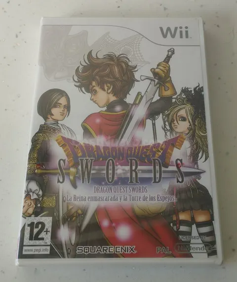 DRAGON QUEST SWORDS NINTENDO WII PRECINTADO