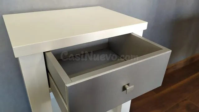 Mesita auxiliar de laca exposición - foto 2
