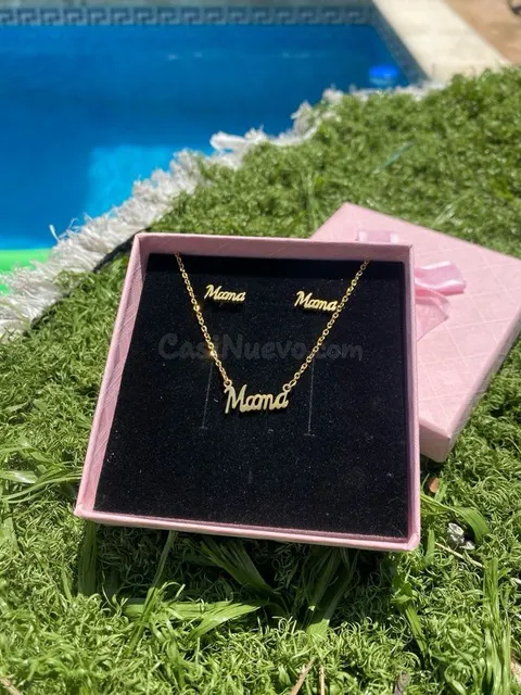Set de joyería para mamá – baño oro 18k y plata 925 en Malgrat de Mar