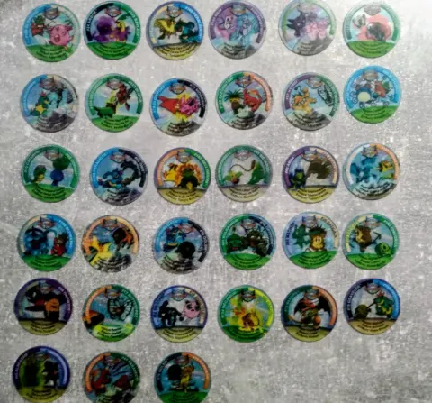 33 Tazos Pokémon League 2, 33/40