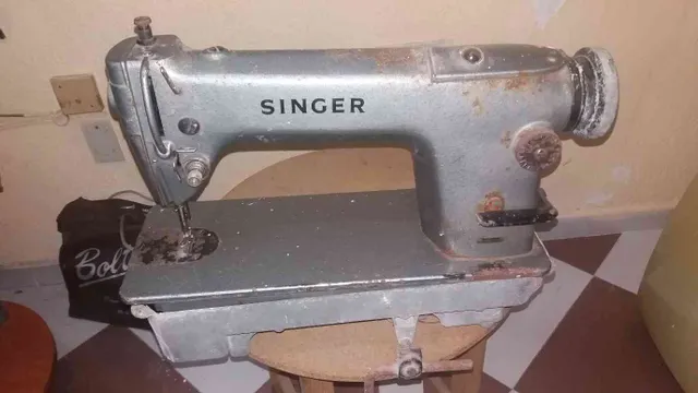 Maquina de coser industrial singer
