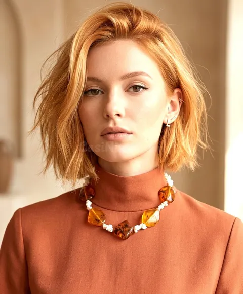 Collar resina y conchas marinas