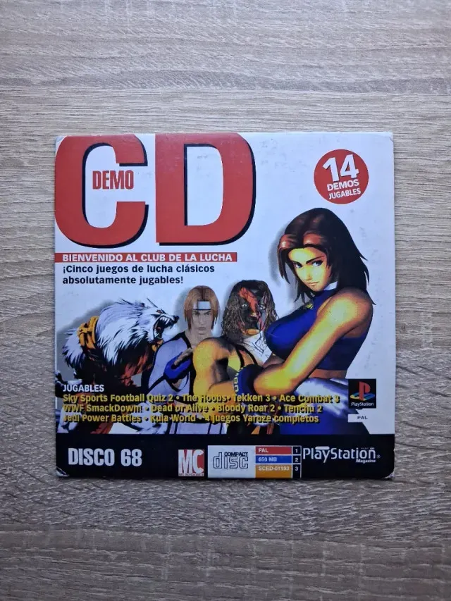 CD DEMO DISCO 68 PlayStation