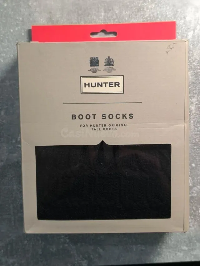 Hunter Calcetines Largos de Coletas Negro 39-42 - foto 5