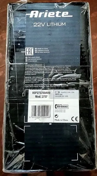 Aspirador Escoba Ariete 22V Lithium - foto 5