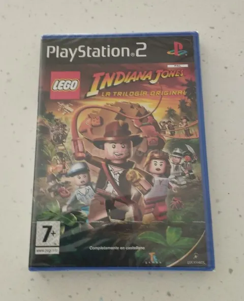 LEGO INDIANA JONES LA TRILOGÍA PS2 NUEVO