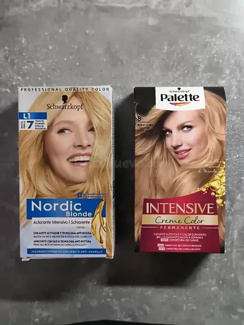 2 Tintes Schwarzkopf Nuevos