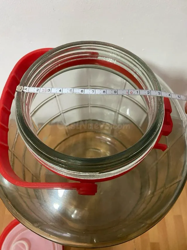 Gran bote de cristal de 18 L para conservas – Malgrat de Mar - foto 3