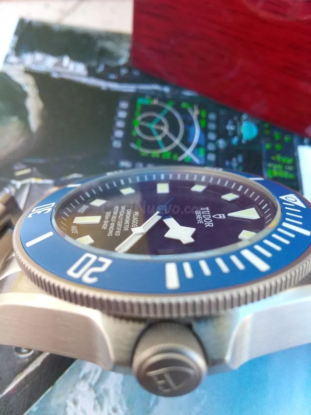 Tudor Pelagos 42mm Azul y Plata Acero Inoxidable - foto 5