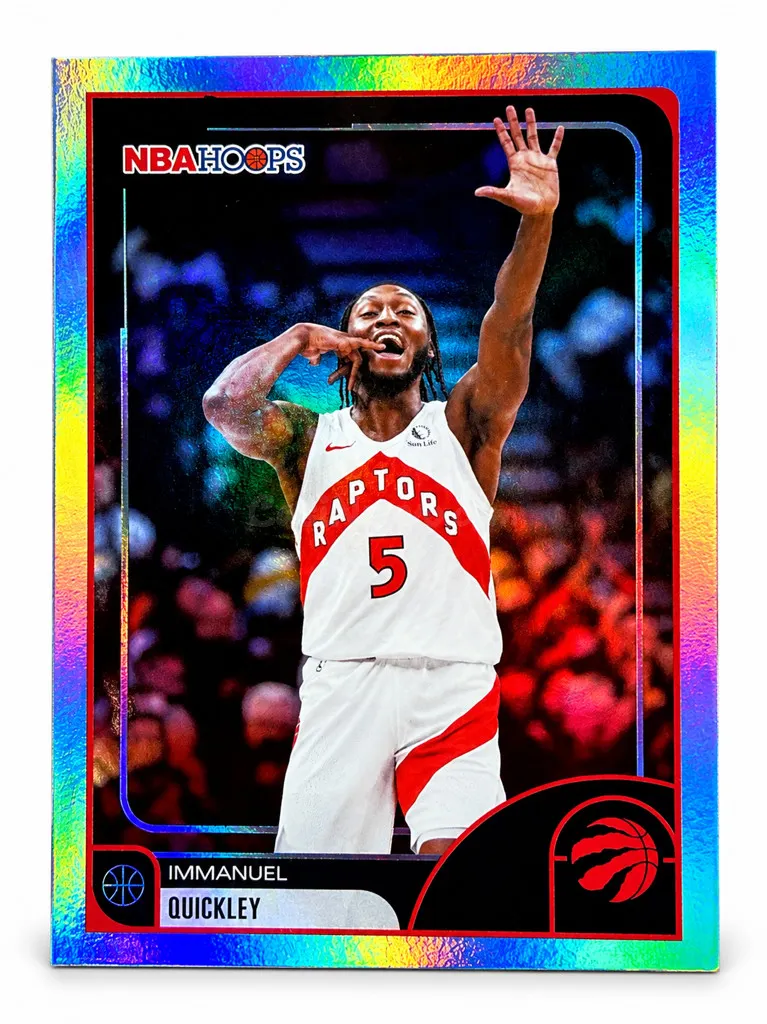 Carta NBA HOOPS Immanuel Quickley Toronto Raptors