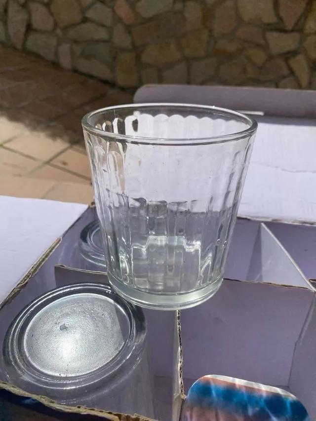Juego de 9 vasos de cristal – Nuevo, entrega en Malgrat de M - foto 4