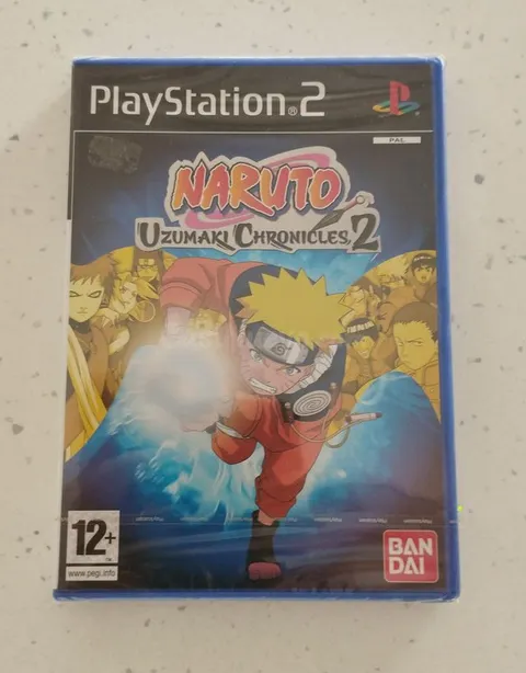 NARUTO UZUMAKI CHRONICLES 2 PS2, PRECINTADO