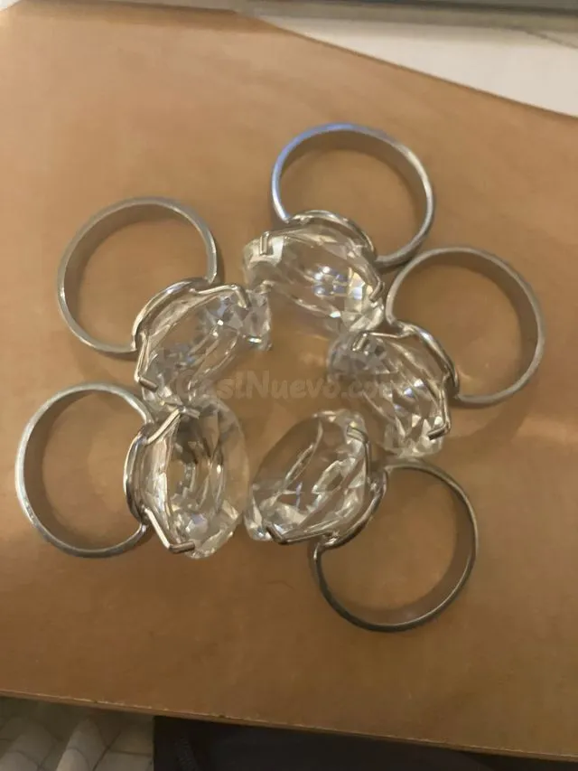 Servilleteros con Diamante Brillante para Eventos en Cartage