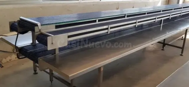 Mesas motorizadas acero inoxidable para industria alimentari - foto 2