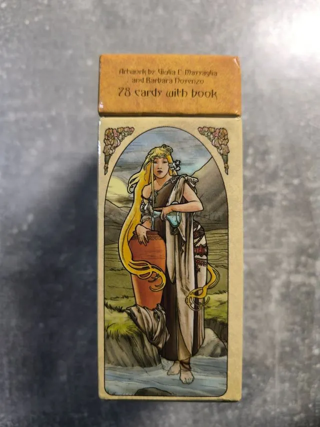 Caja Tarot Mucha+Librillo que venía en ella - foto 4