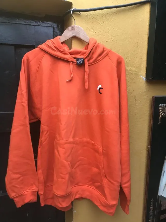 Sudadera naranja capucha Circuito Cartagena - foto 4