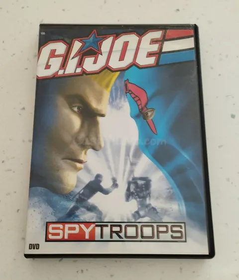 G. I. JOE GIJOE GI JOE  SPYTROOPS DVD, COMO NUEVA
