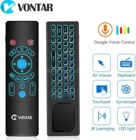 Mando Air Mouse VONTAR Teclado + Touchpad