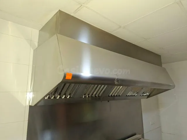 Campana extractora acero inoxidable cocina profesional L’Ald