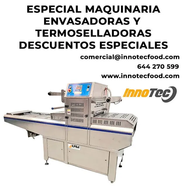 Maquinaria Envasado Industrial Segunda Mano España