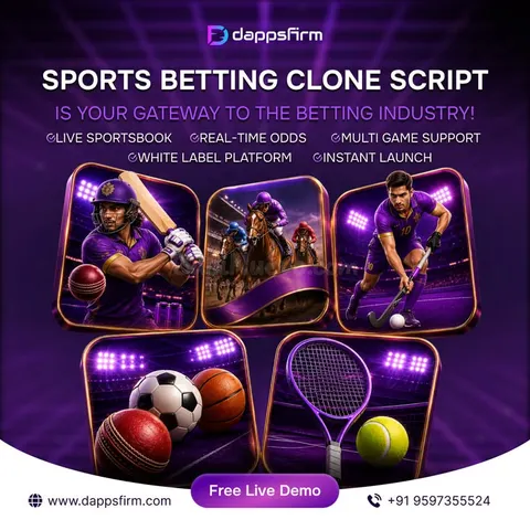 Custom Sports Betting Exchange Software with Live Odds & Risk Management Tools