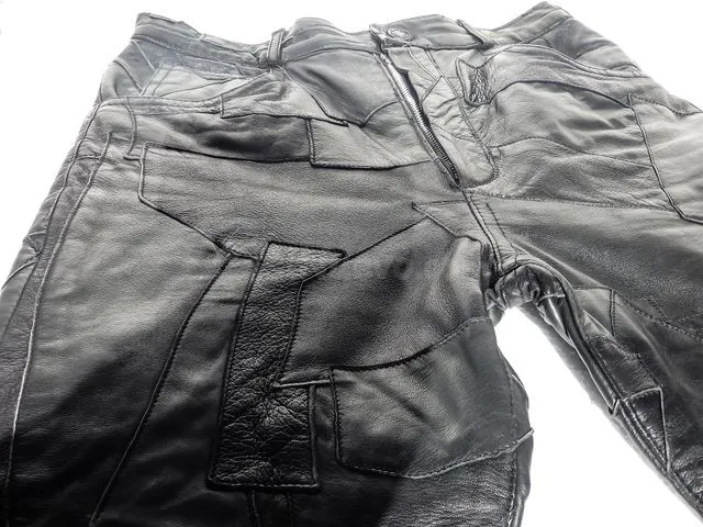 Pantalones de piel ajustados artesanales Zaragoza - foto 5