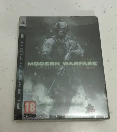 CALL OF DUTY MODERN WARFARE 2 PS3 METÁLICA, NUEVO