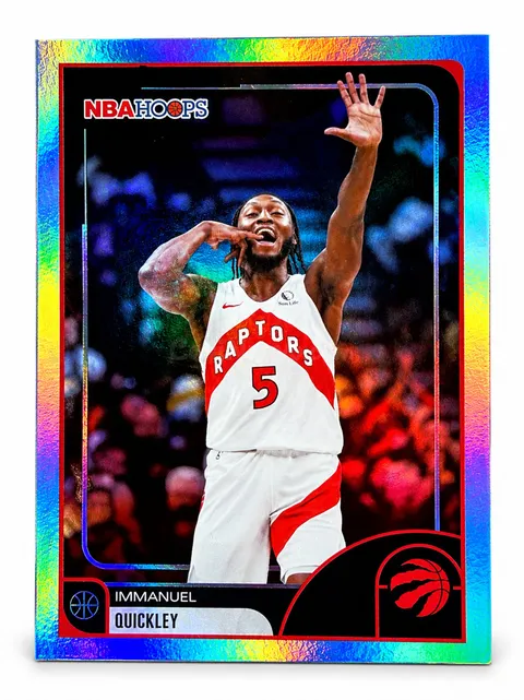 Carta NBA HOOPS Immanuel Quickley Toronto Raptors