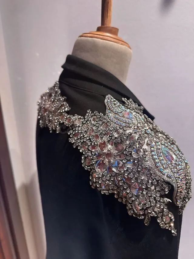 Blazer personalizada con cristales