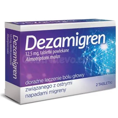 Aflofarm Dezamigren 12,5 mg, 6 comprimidos
